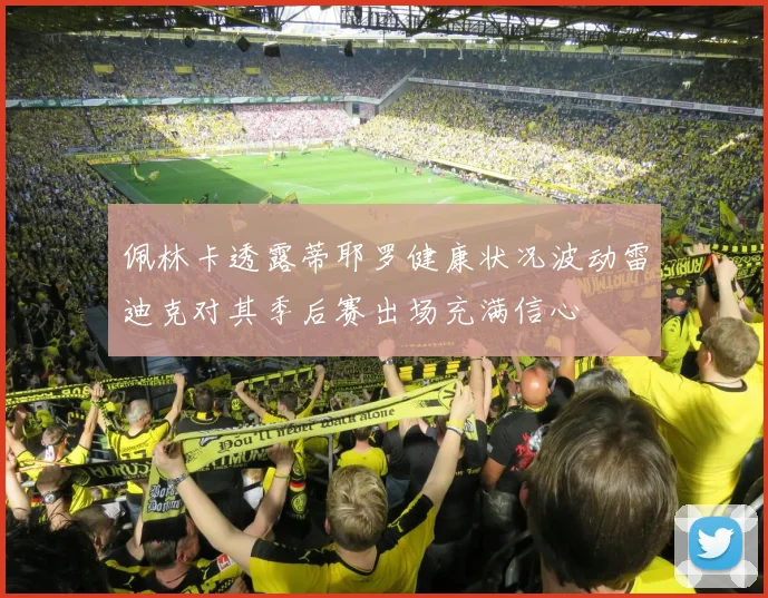 佩林卡透露蒂耶罗健康状况波动雷迪克对其季后赛出场充满信心